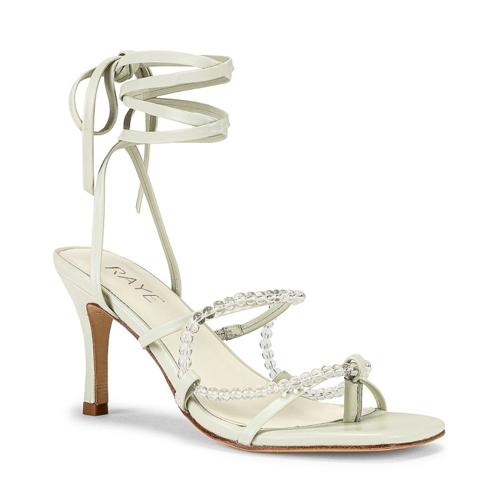 RAYE - Brie Heel in Bone White